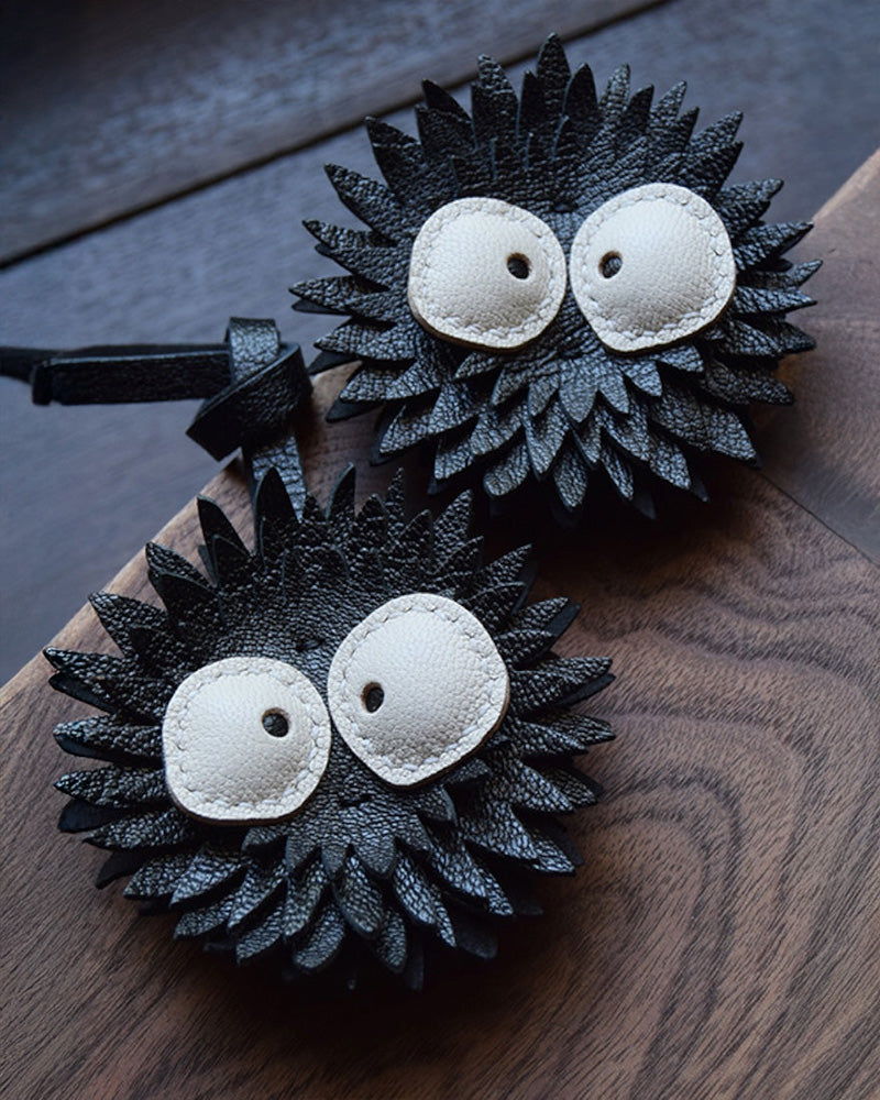 Bag Charm Ouriço de Couro