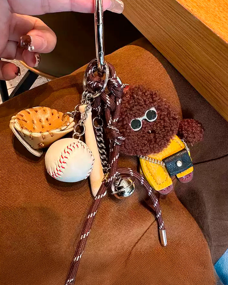 Bag Charm Poodle de Óculos