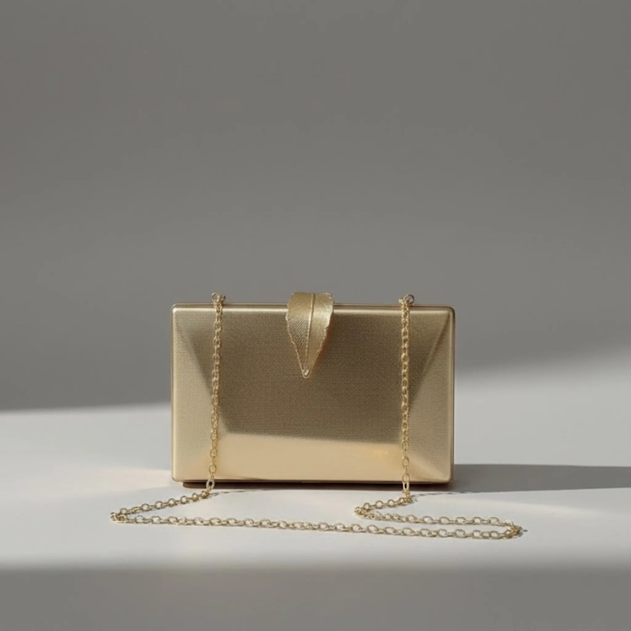 Bolsa Golden Flower Classic Mão-Ombro