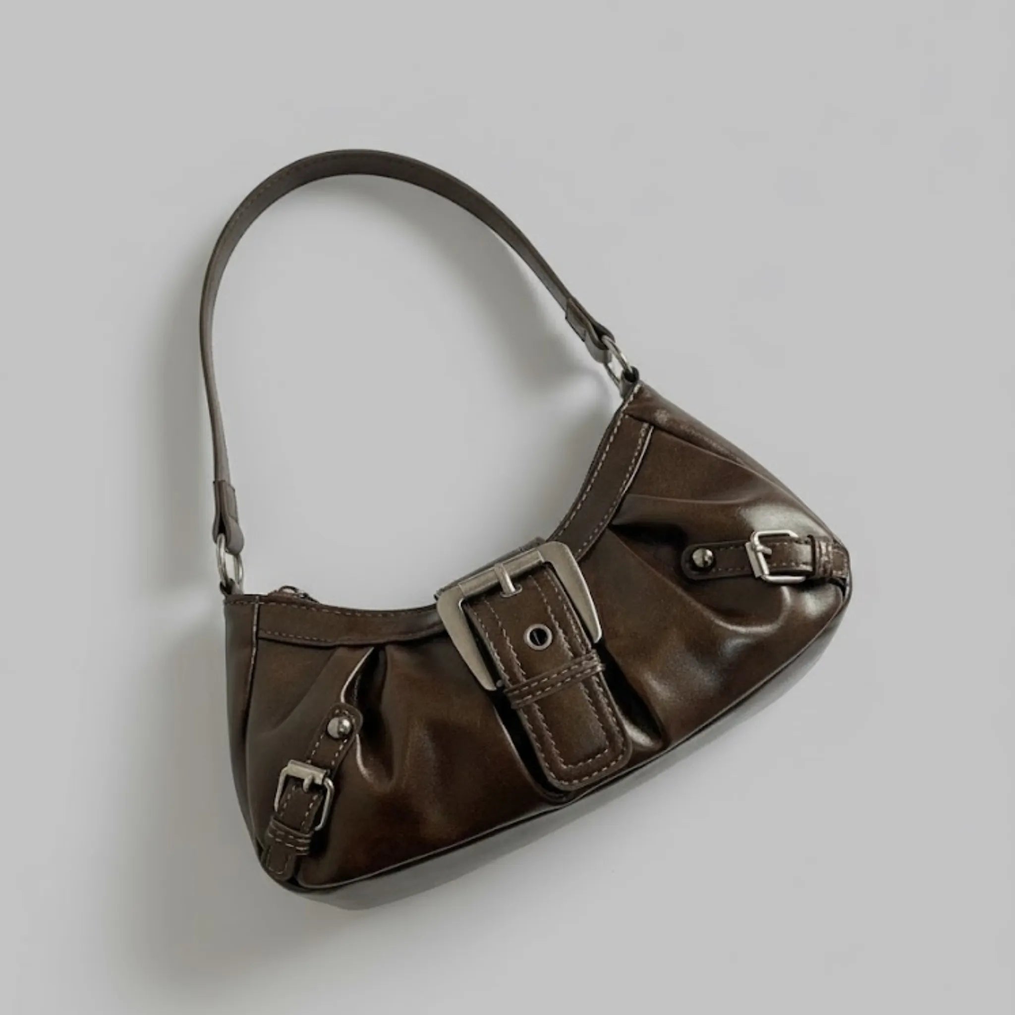 Bolsa Aurea Classic Ombro Couro Legítimo