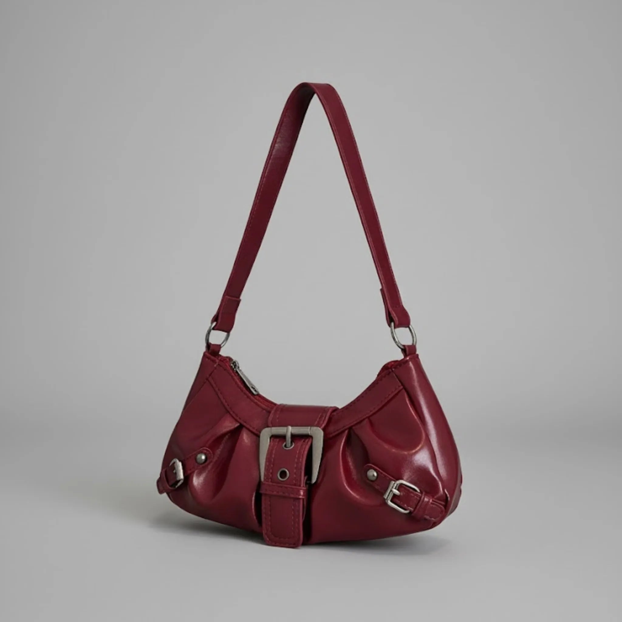 Bolsa Aurea Classic Ombro Couro Legítimo