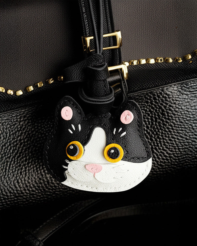 Bag Charm Gato Tuxedo
