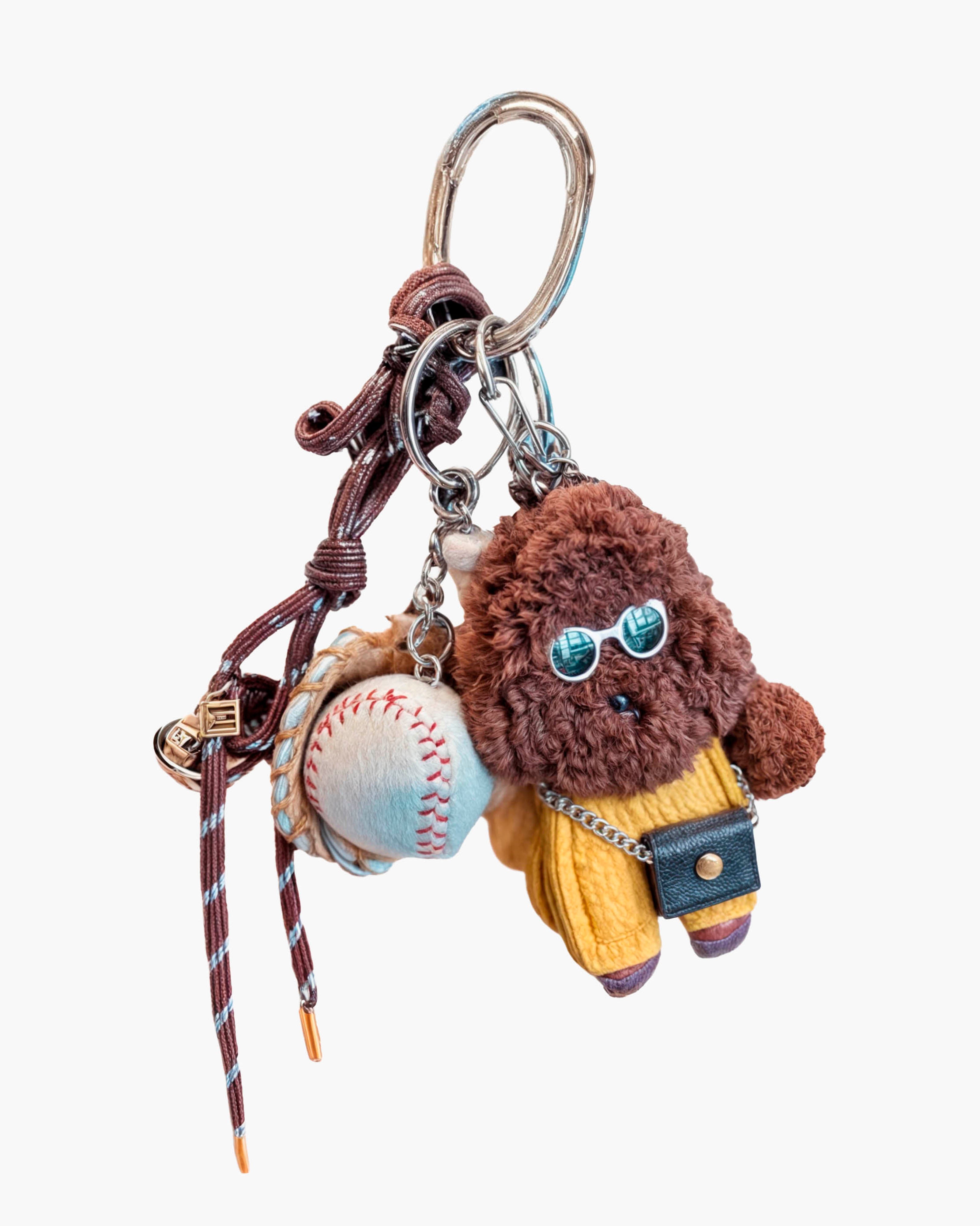 Bag Charm Poodle de Óculos