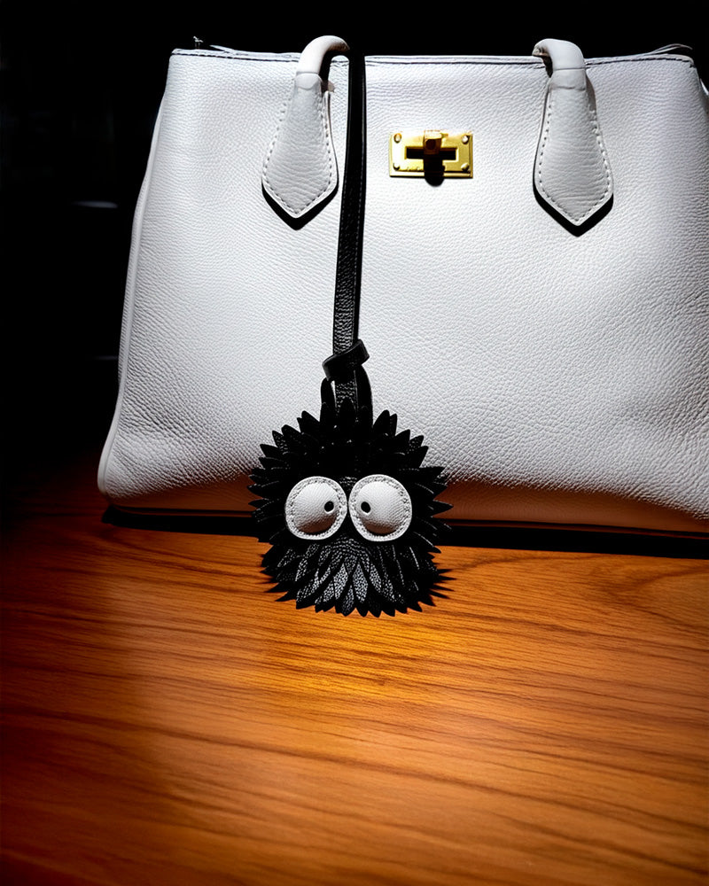 Bag Charm Ouriço de Couro