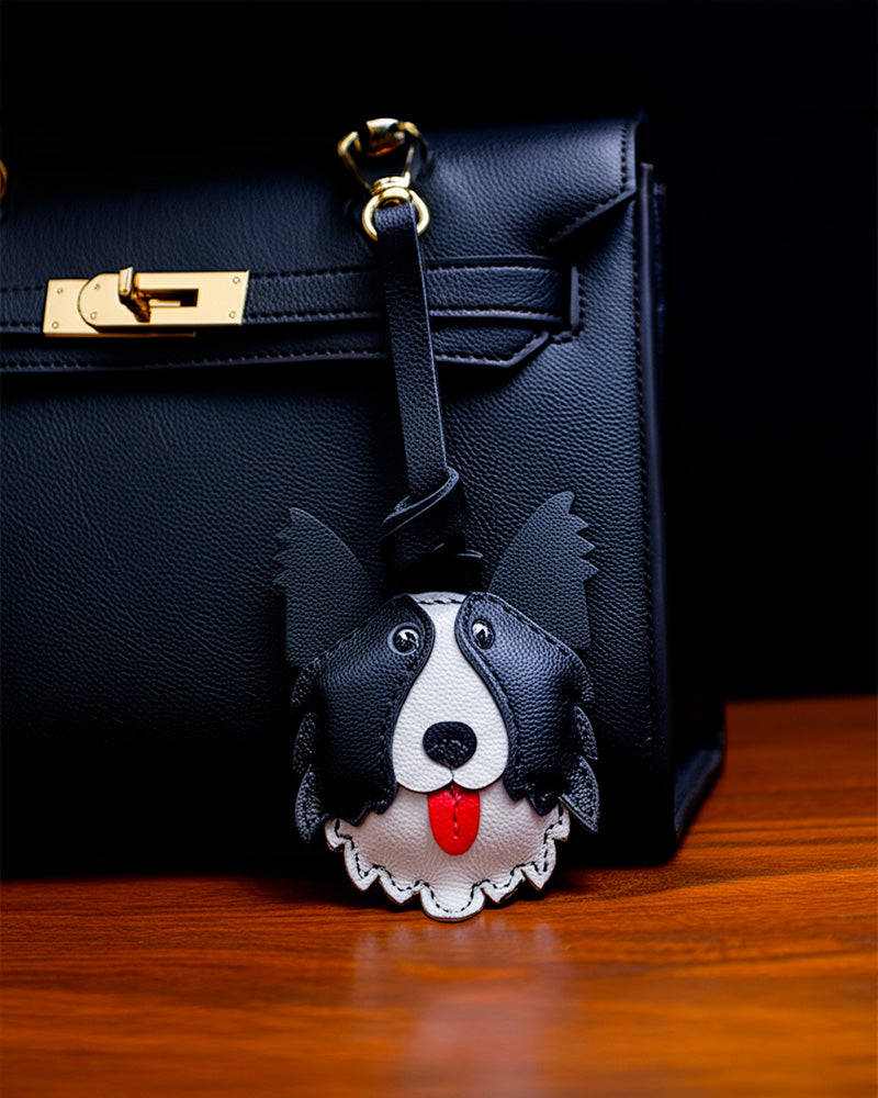 Bag Charm Border Collie