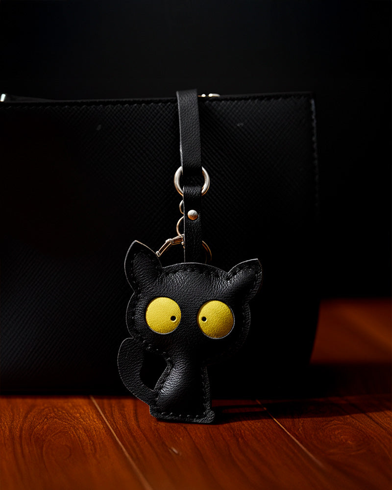 Bag Charm Gato Curioso