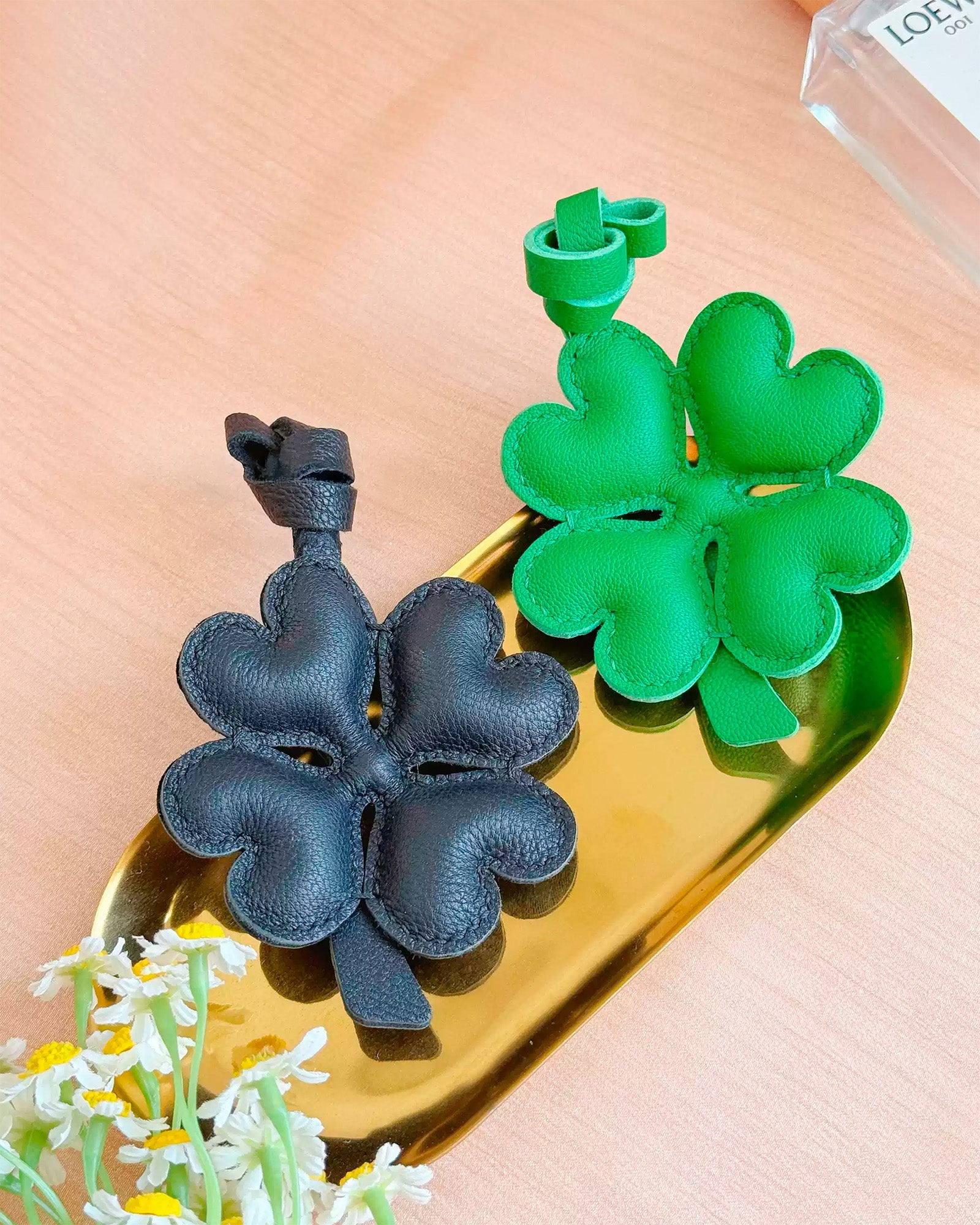 Bag Charm Trevo de 4 Folhas