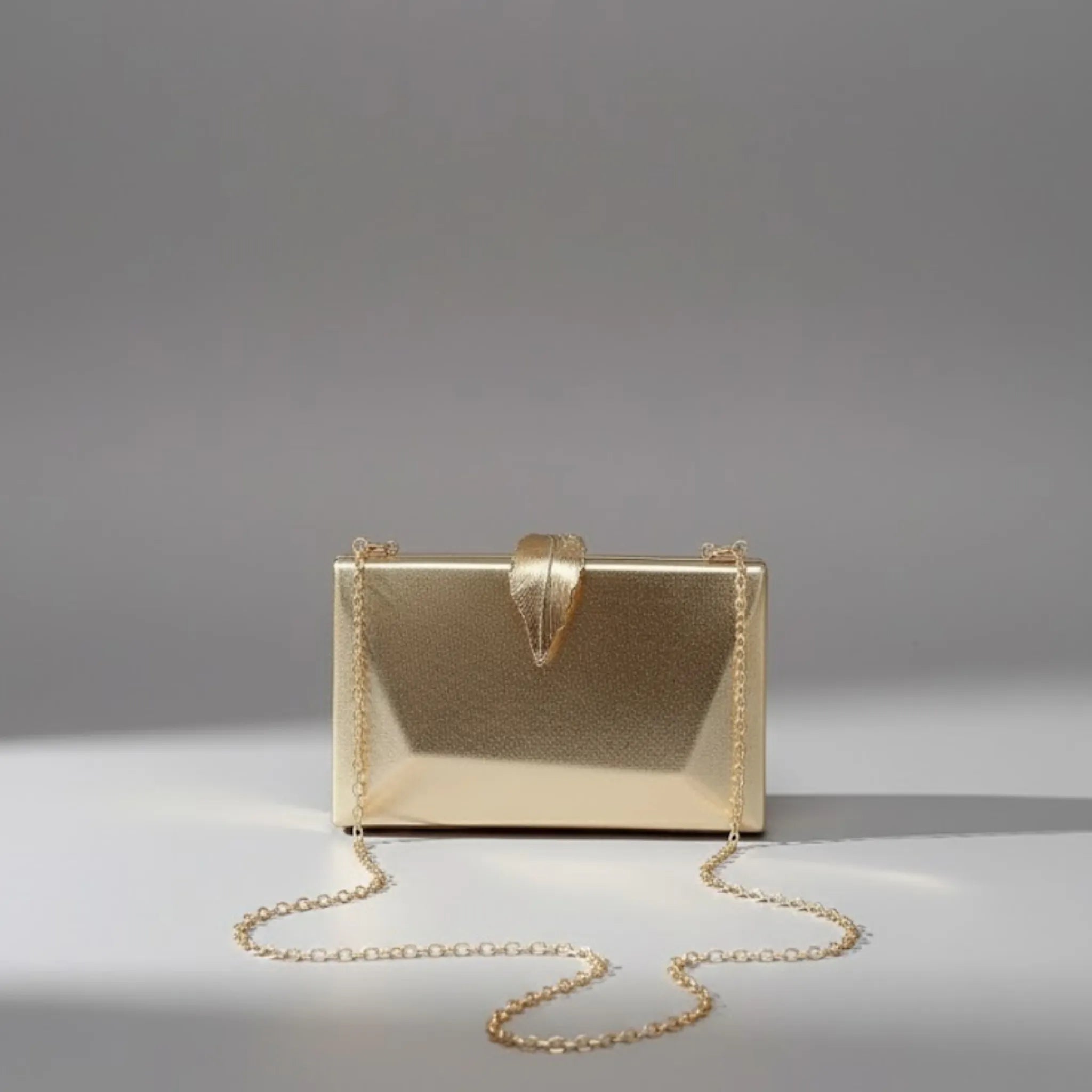 Bolsa Golden Flower Classic Mão-Ombro