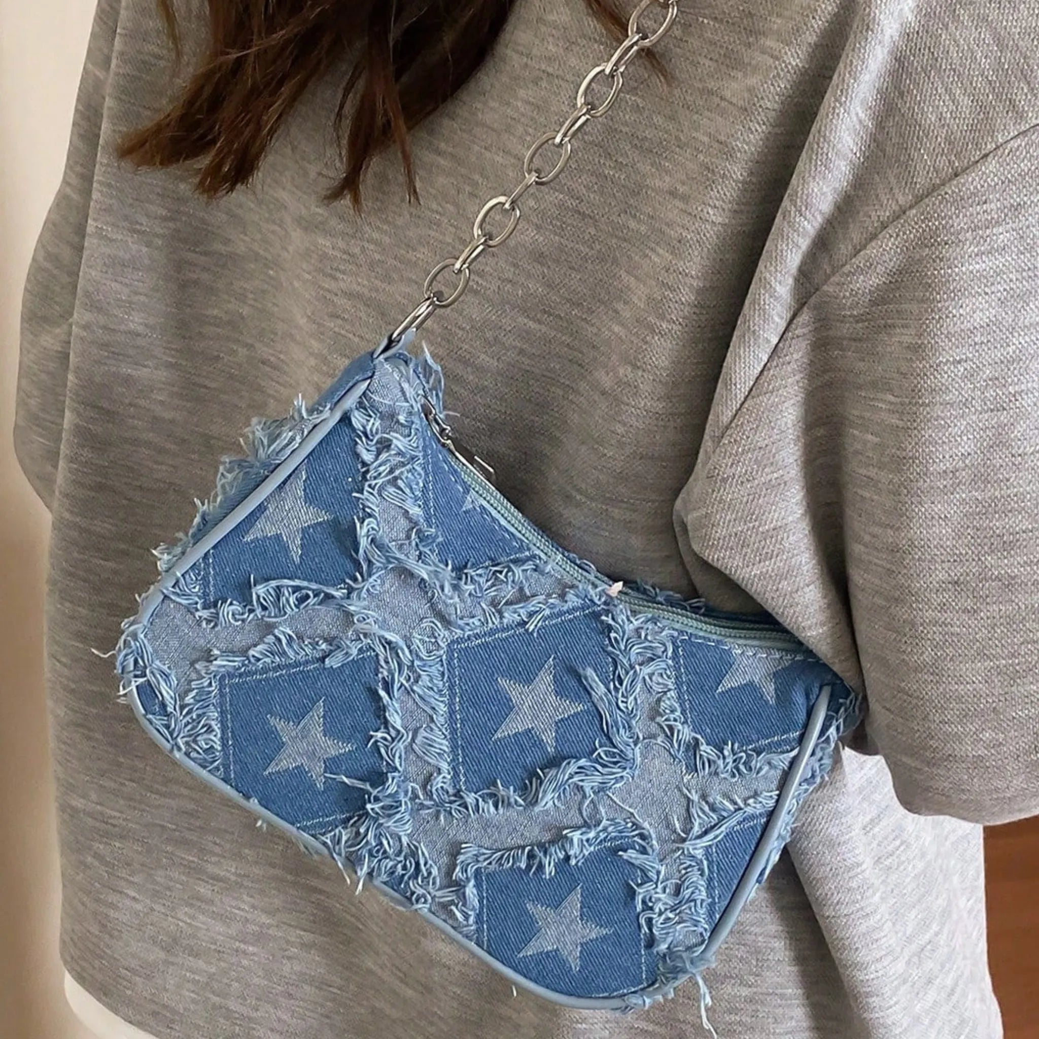 Bolsa Star Jeans Classic Ombro