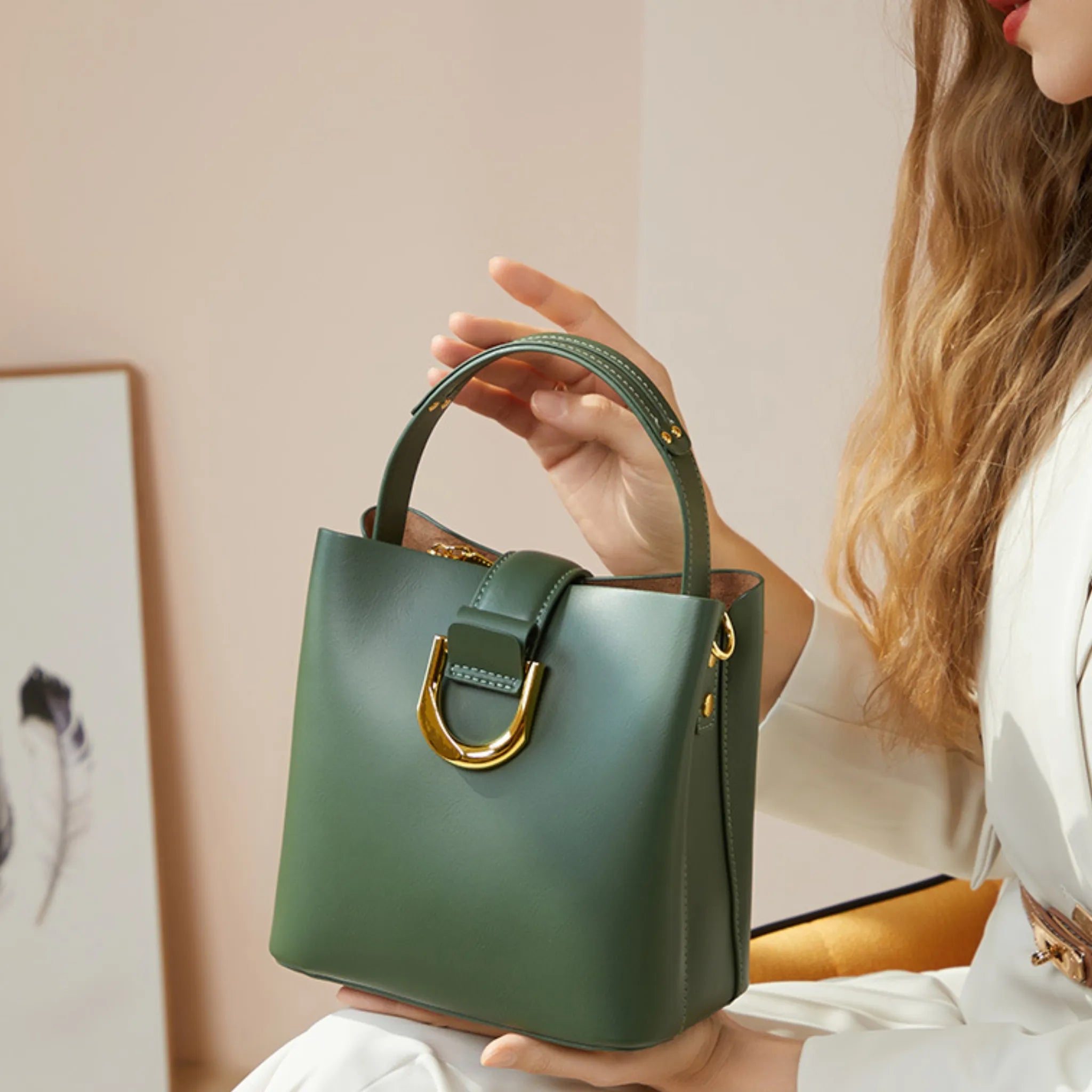 Bolsa Montreal Tote Classic Transversal Couro Legítimo