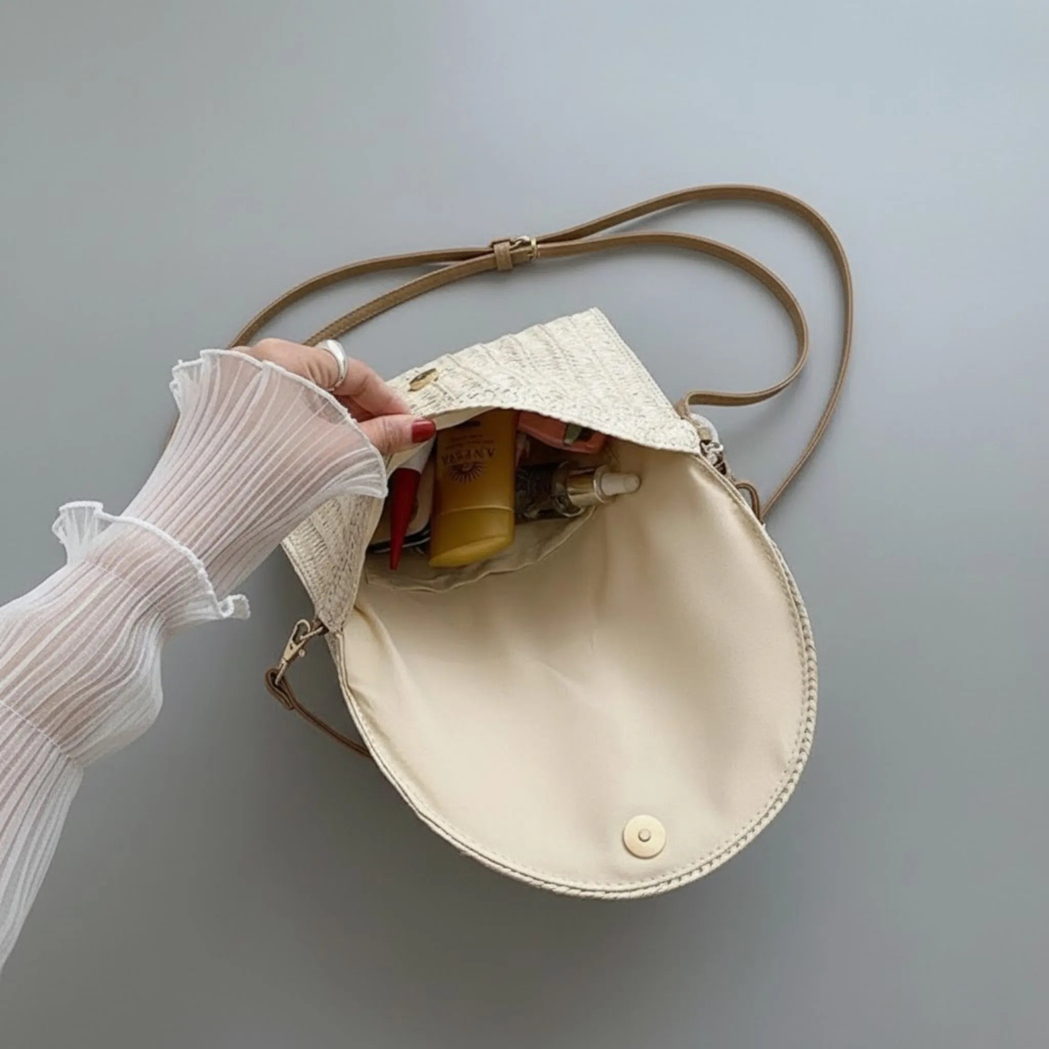 Bolsa Panamar Classic Transversal-Mão