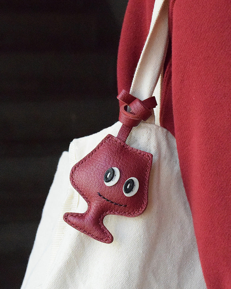 Bag Charm Taça de Vinho
