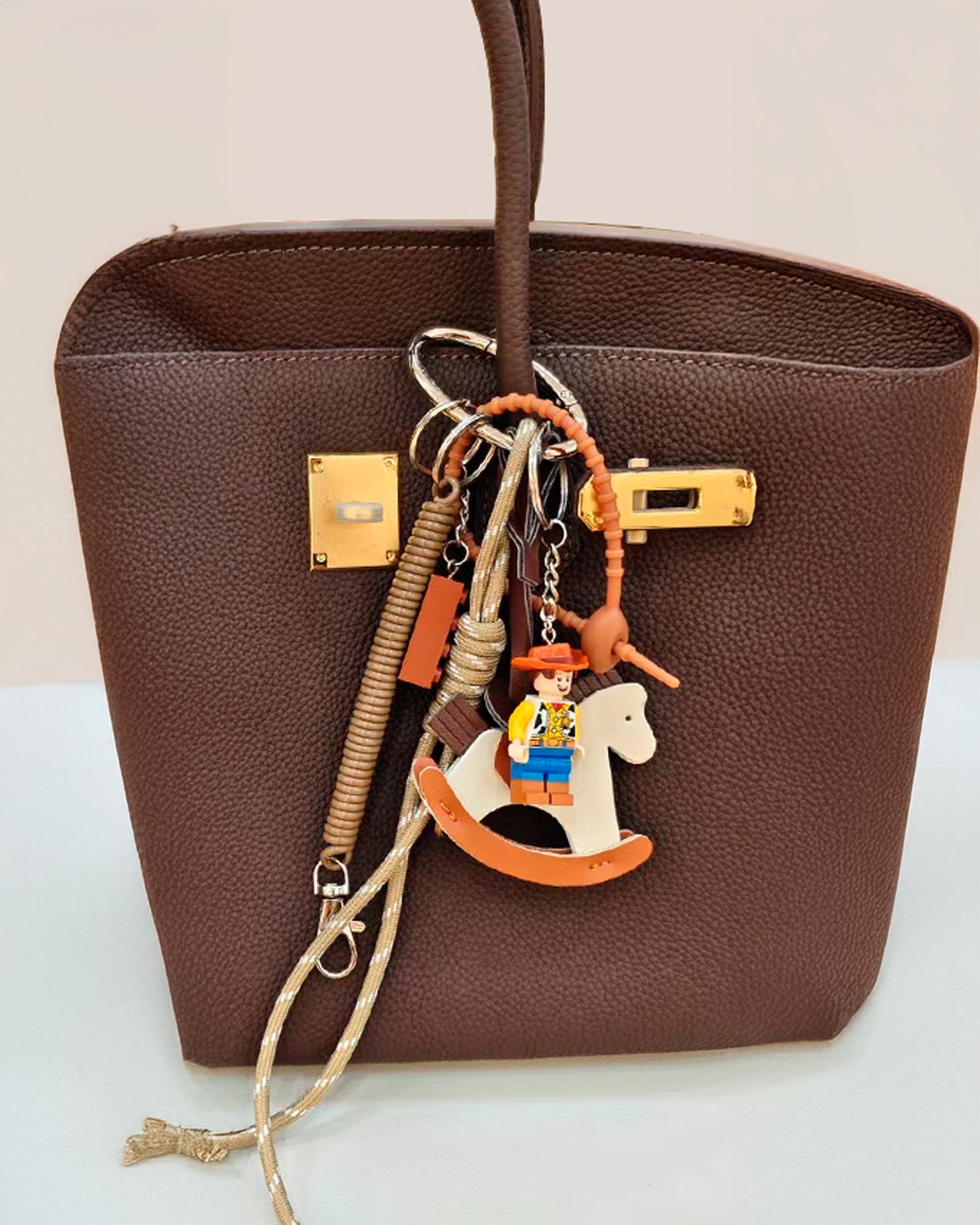 Bag Charm Wood